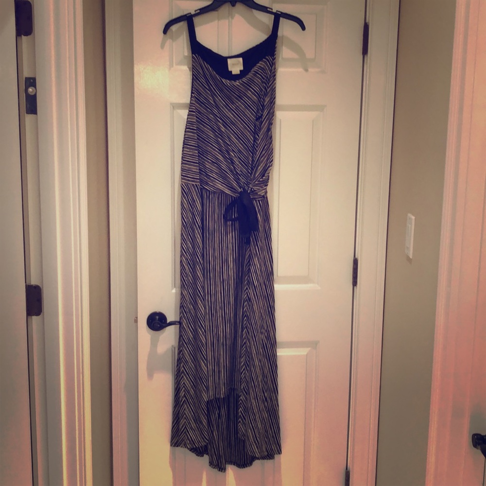 Gorgeous Black And White Dress